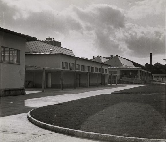 Anonyme, Quai de triage des abattoirs de Malley, 04.1945, Musée Historique Lausanne.